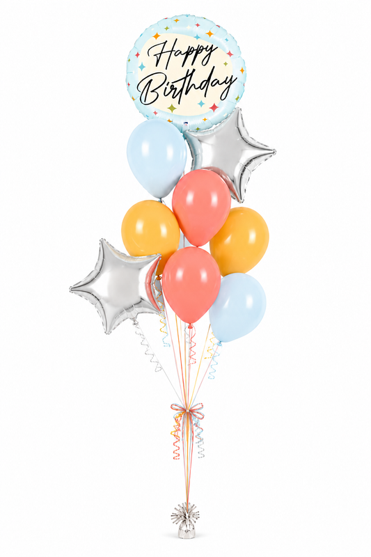 Birthday Sparkles Foil Large Bouquet