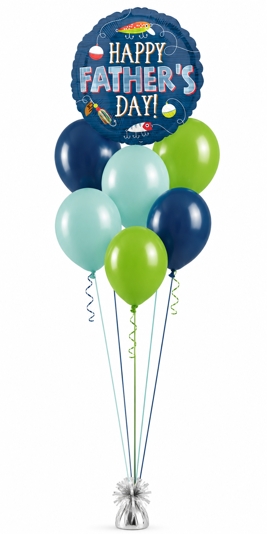 FATHERS DAY - FISHING BALLOONS BOUQUET