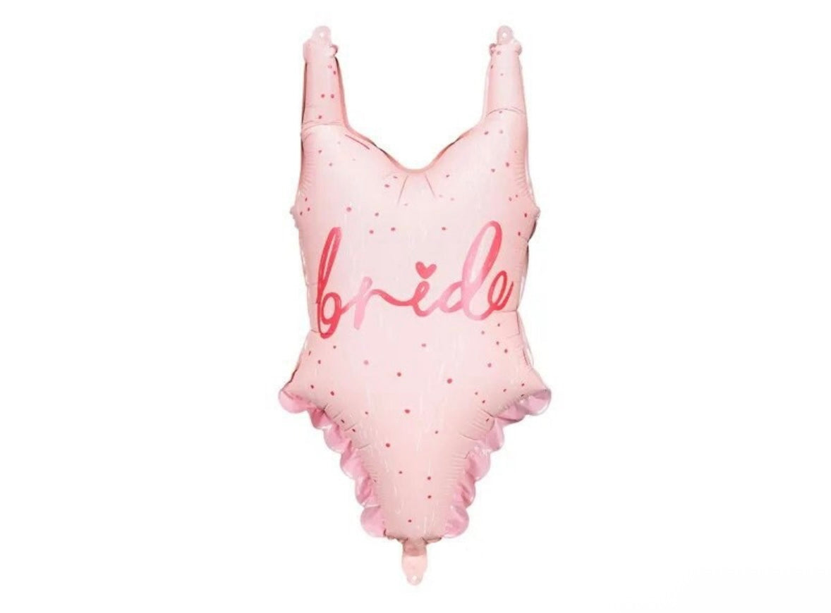 30 Inch Pink Bride Swimsuit Foil Balloon