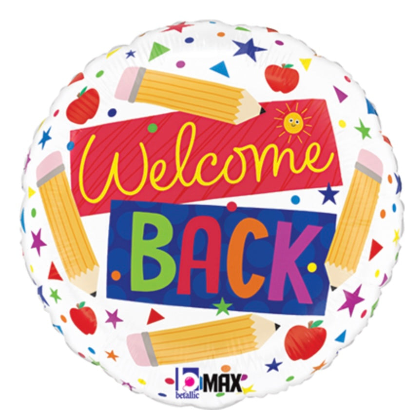 18 Inch Welcome Back Foil Balloon