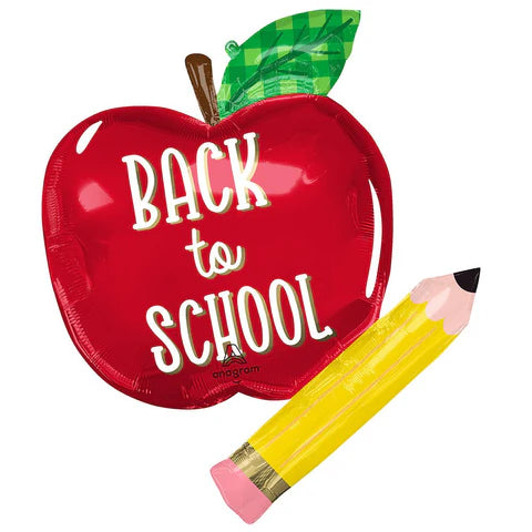 31 Inch Back To School Foil Balloon