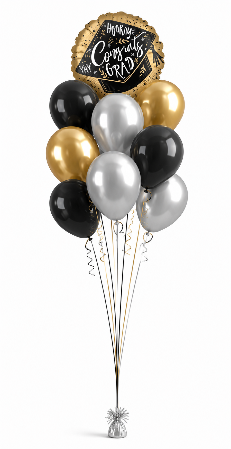 Hooray Graduation Helium Bouquet