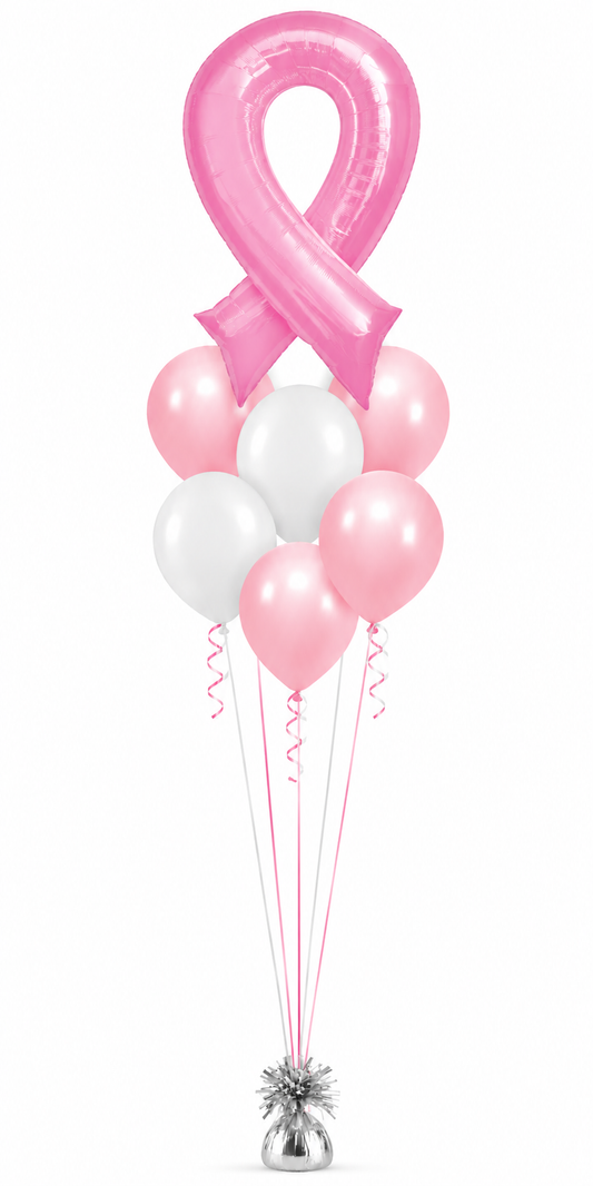 Breast Cancer Awareness Ribbon Bouquet
