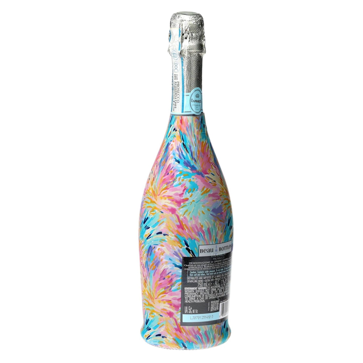 Pastel Celebration Prosecco Bottle Wrap