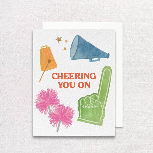 Congrats Greeting Card | Cheering for You Greeting Card