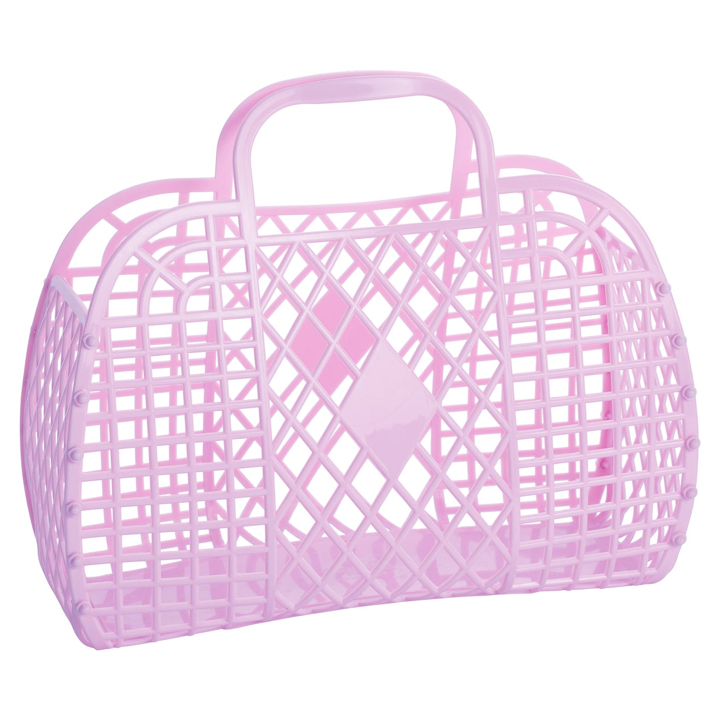 Retro Basket Jelly Bag - Large: Seafoam