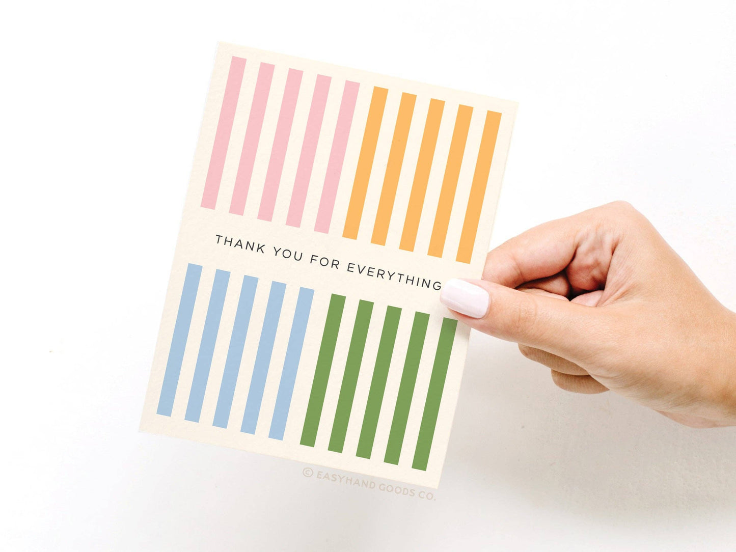 Thank You for Everything Greeting Card