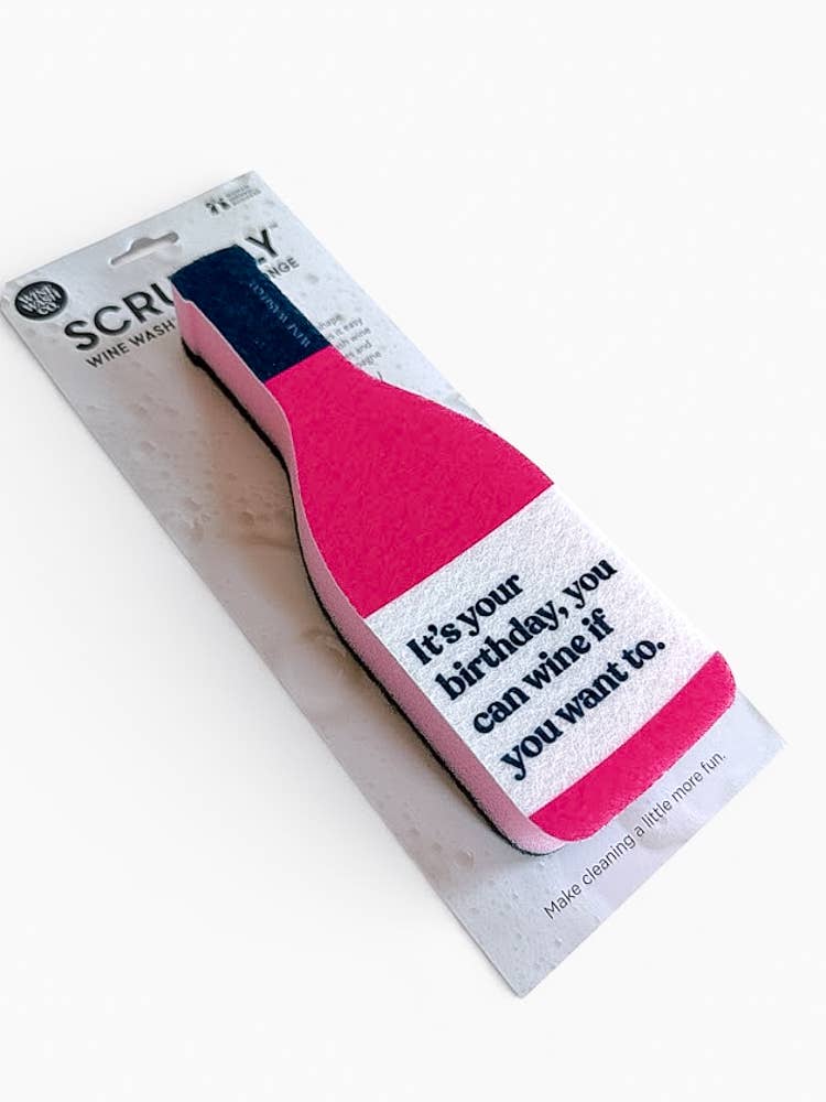 Scrubbly™ Sponge - Birthday Pink