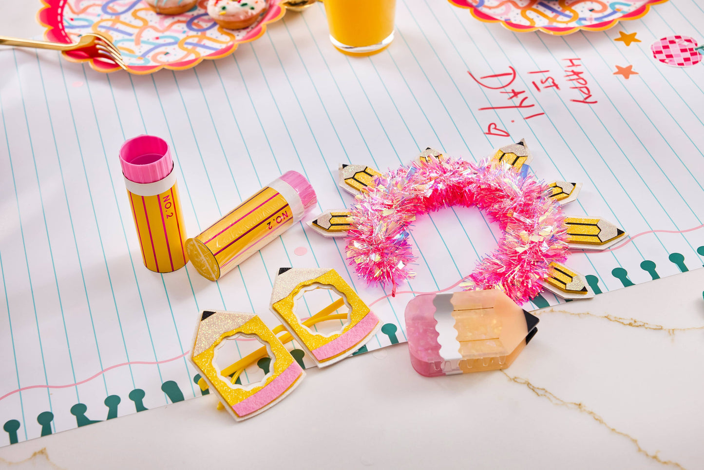 Pencil Confetti Poppers