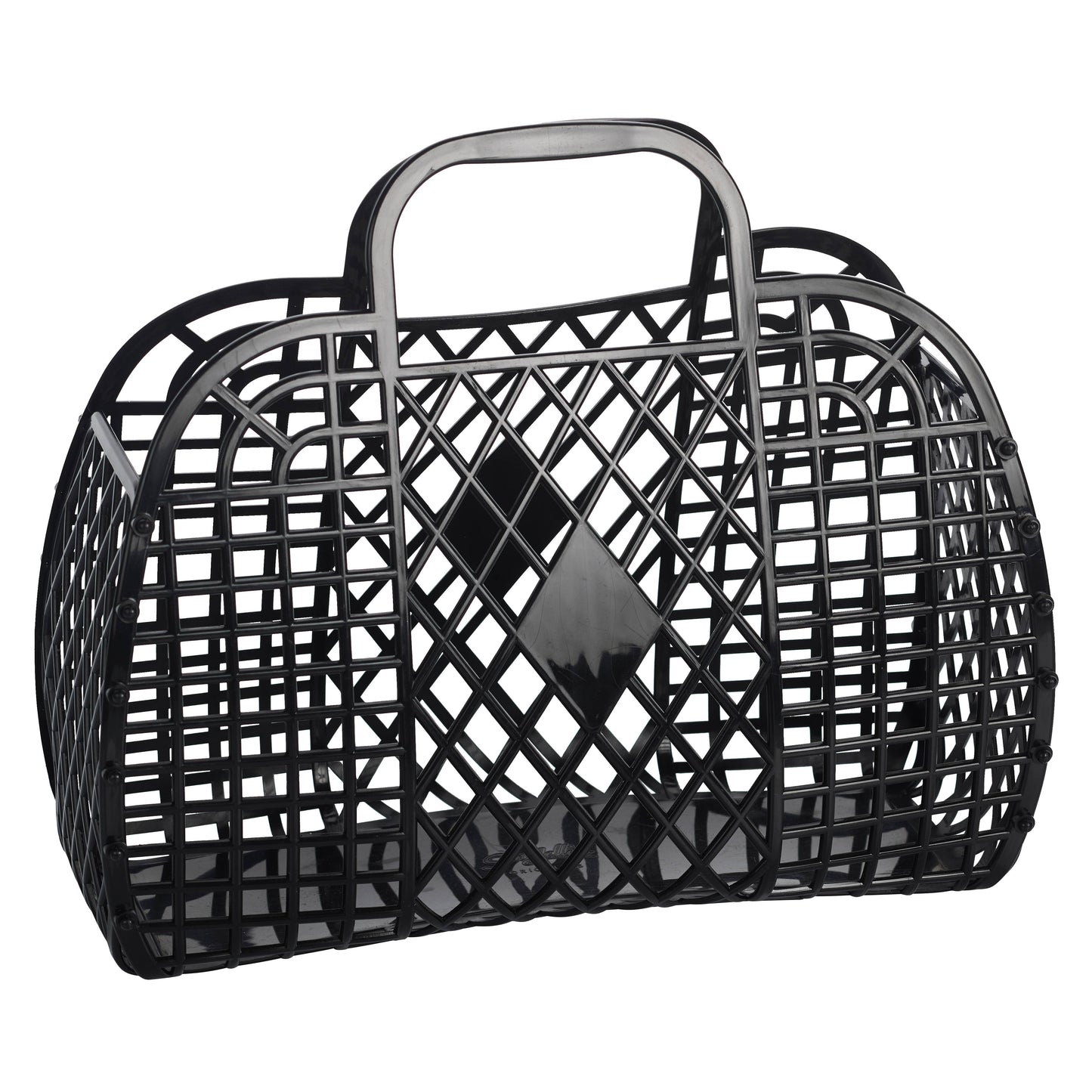 Retro Basket Jelly Bag - Large: Blue