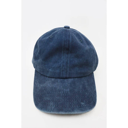 Classic Washed Baseball Cap: NAVY / ONE