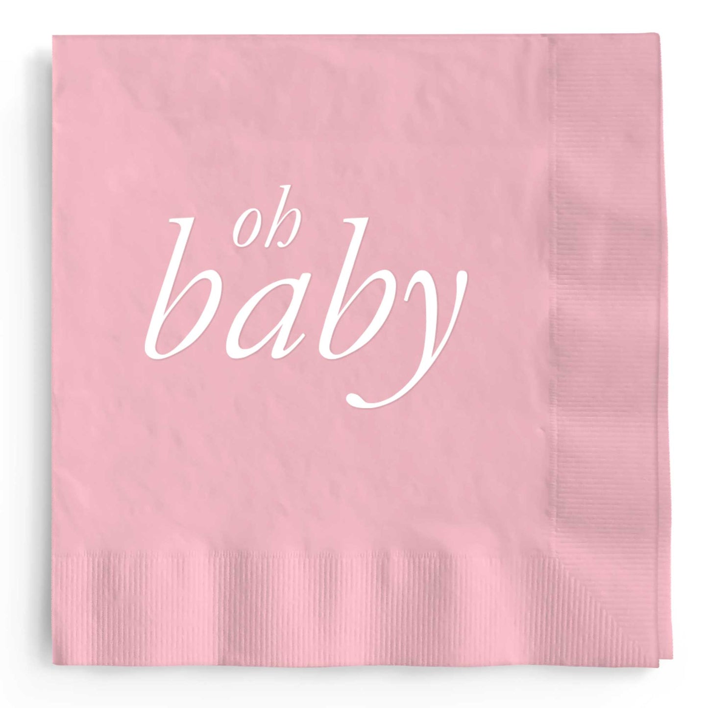 Oh Baby Pink Napkins