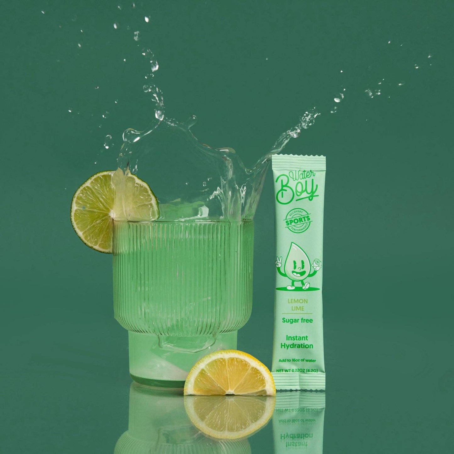 Waterboy Workout Hydration: Lemon Lime / 15p