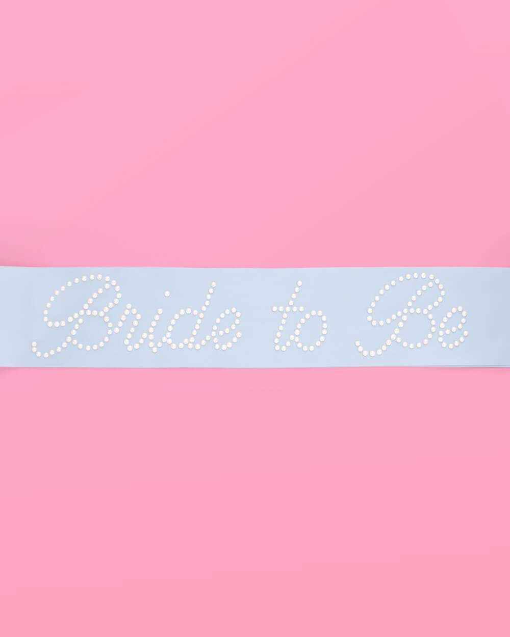 Pearl Bride To Be Sash | Blue Bachelorette Bridal Shower