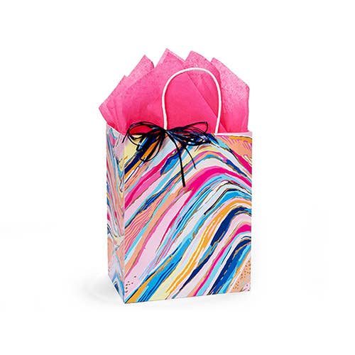 Painted Desert Paper Retail Gift Bag 8x4.75x10