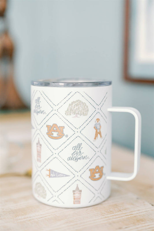 Licensed 16 oz. Insulated Auburn University Mug