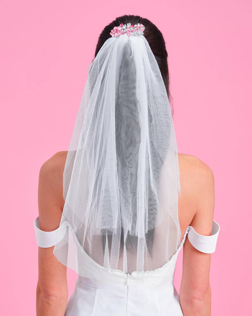 Bride Veil, Bachelorette Party Decor, Bridal Shower Gift