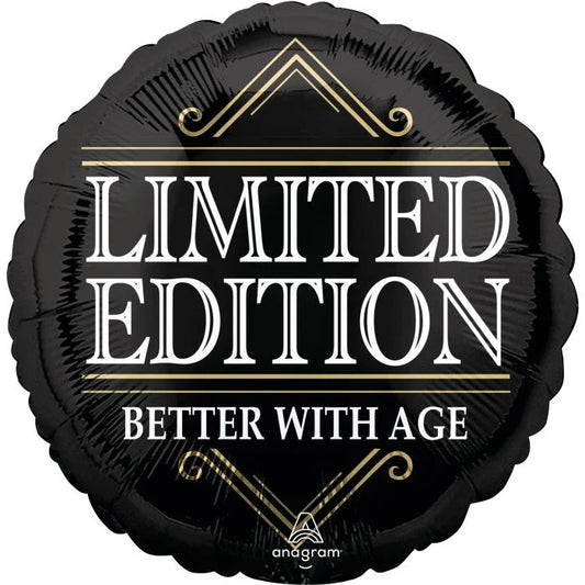 17 Inch Better With Age Round Foil Balloon
