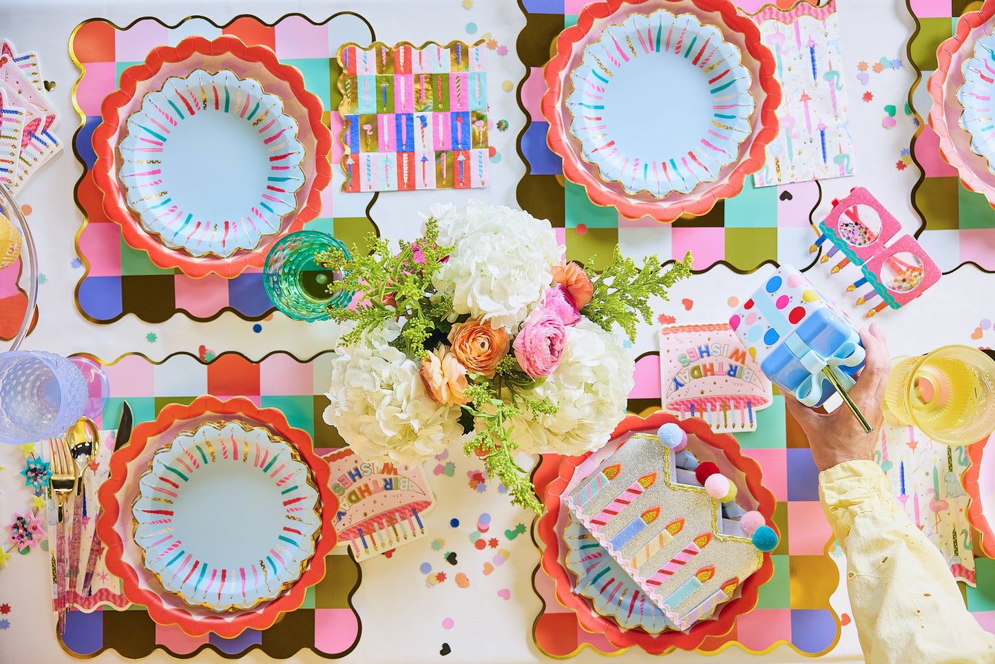 Birthday Wishes Placemat Set
