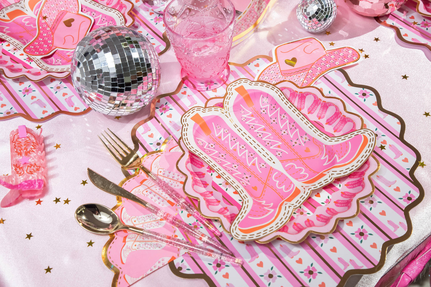 Boot Scoot Blooms Placemat Set