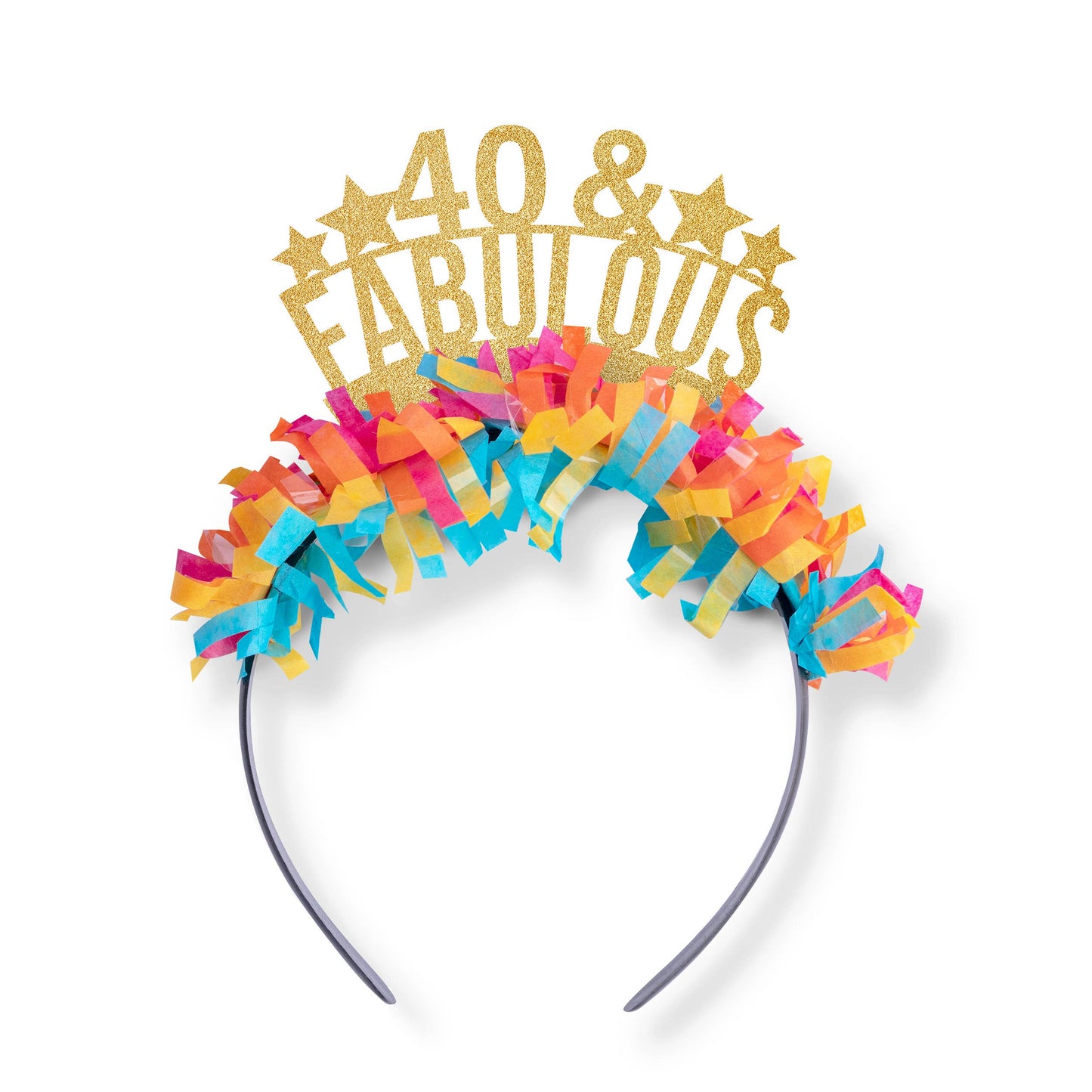 Milestone Birthday Party Headband for Adult: 50 & Fabulous