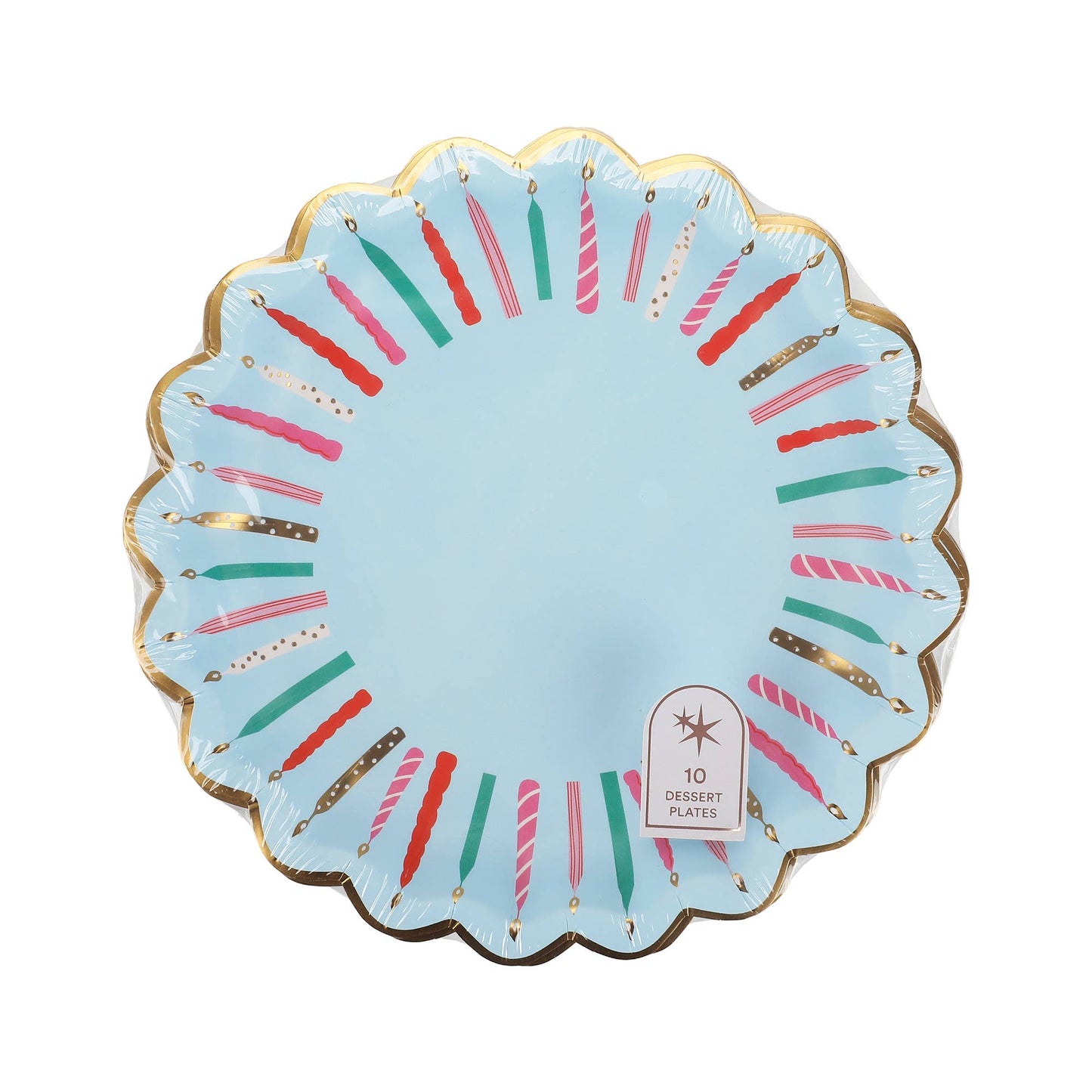 Birthday Wishes Dessert Plate Set