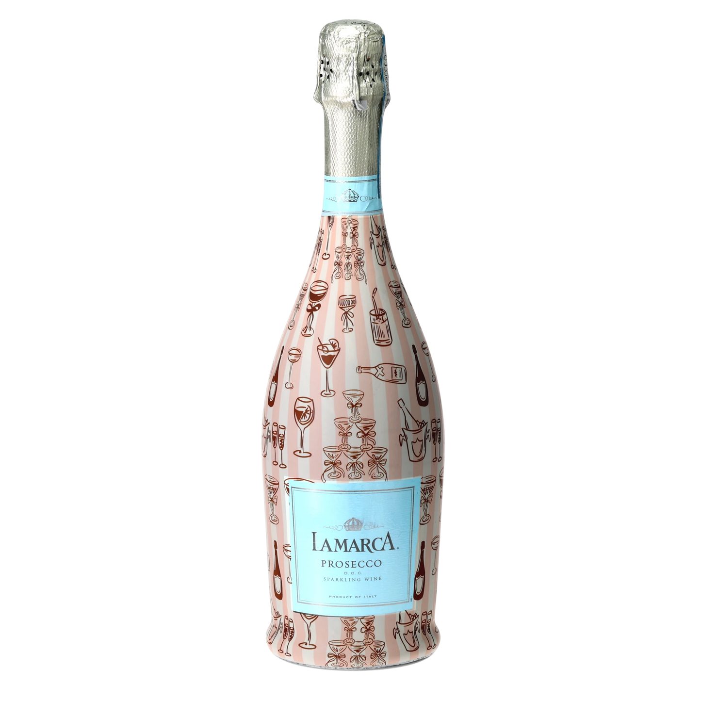Toast & Bubbles Prosecco Bottle Wrap