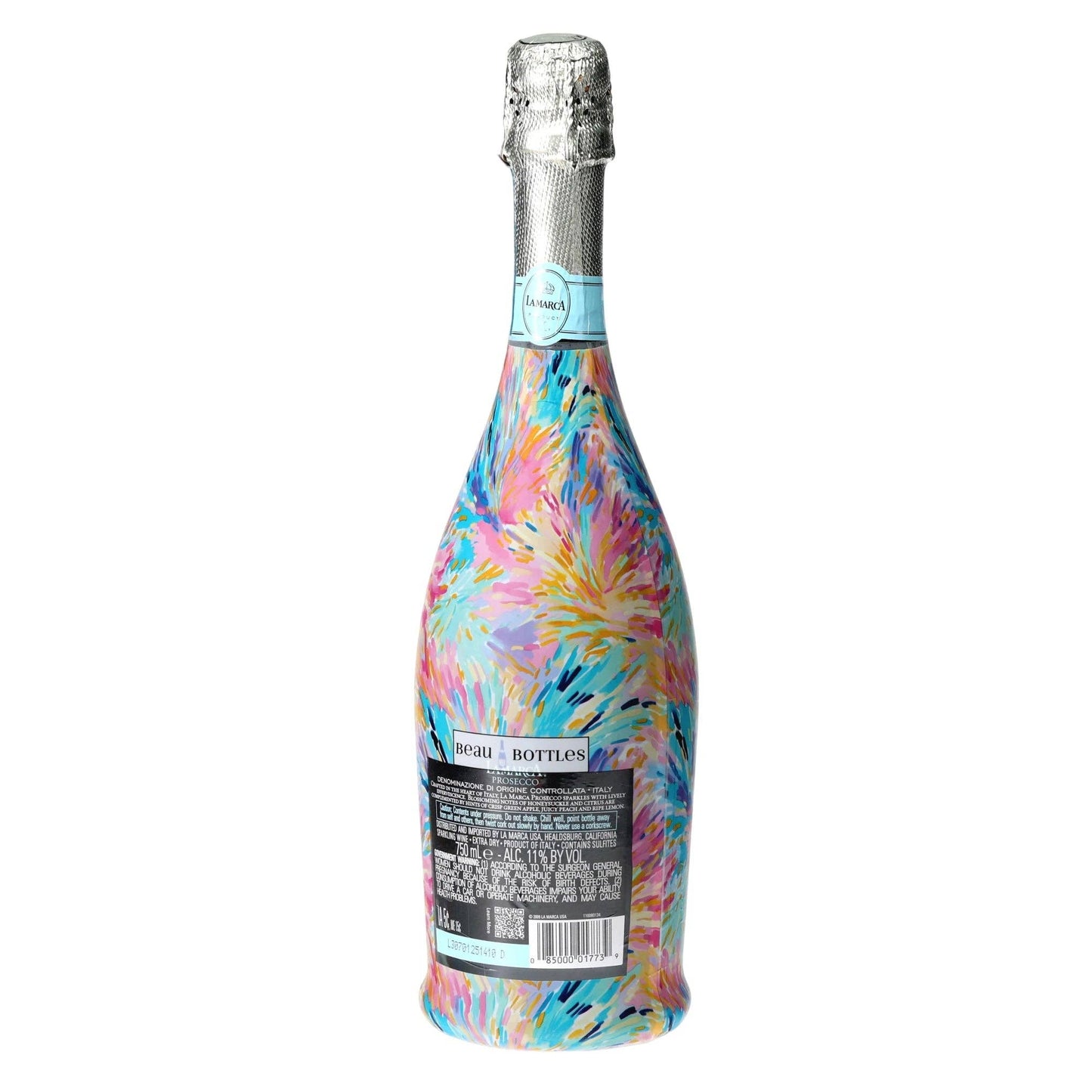 Pastel Celebration Prosecco Bottle Wrap