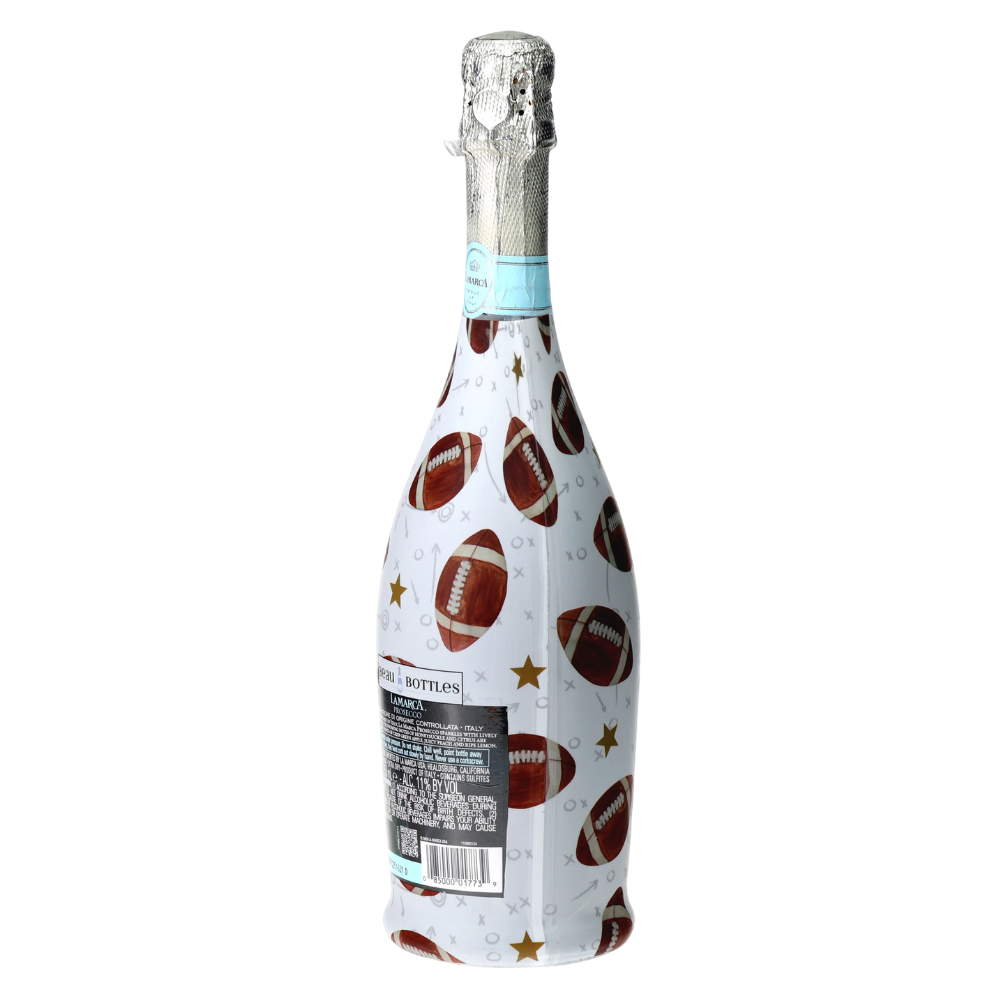 Football Prosecco Bottle Wrap