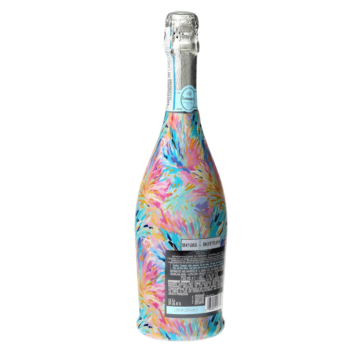 Pastel Celebration Prosecco Bottle Wrap