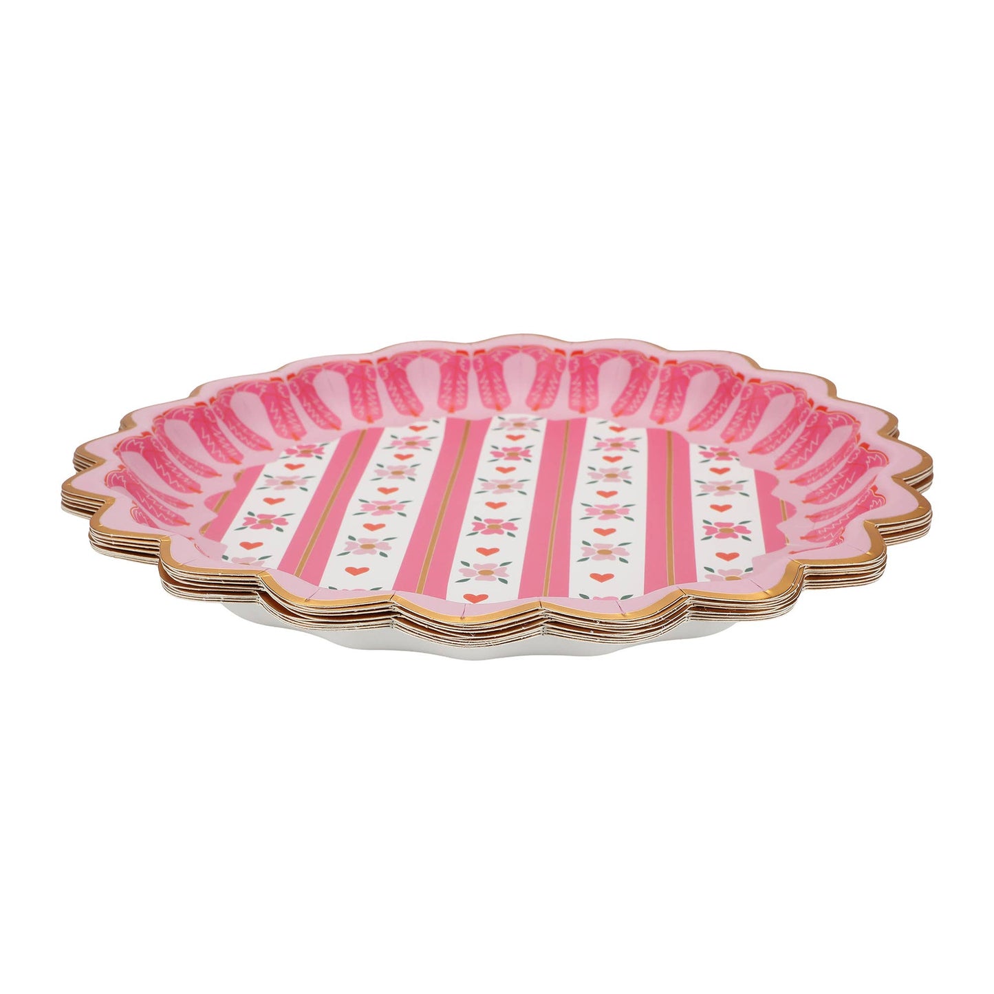 Boot Scoot Blooms Dinner Plate Set