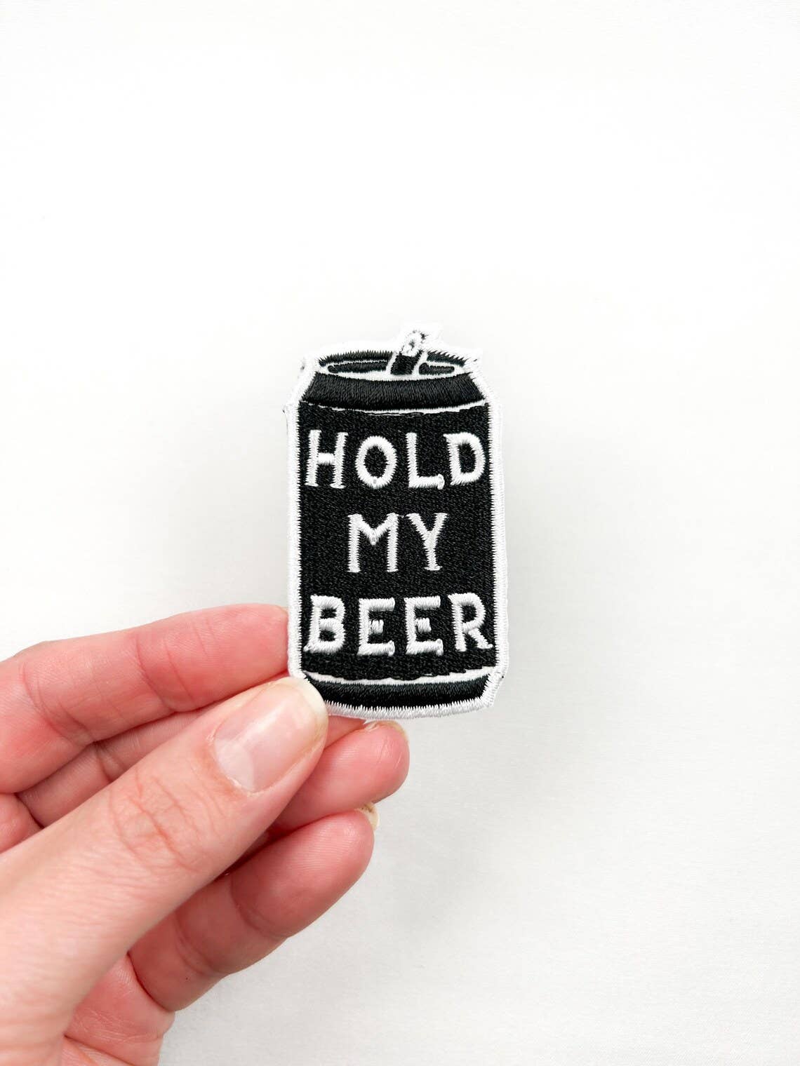 Hold My Beer Patch Embroidered Iron-On Patch Southern Outlaw