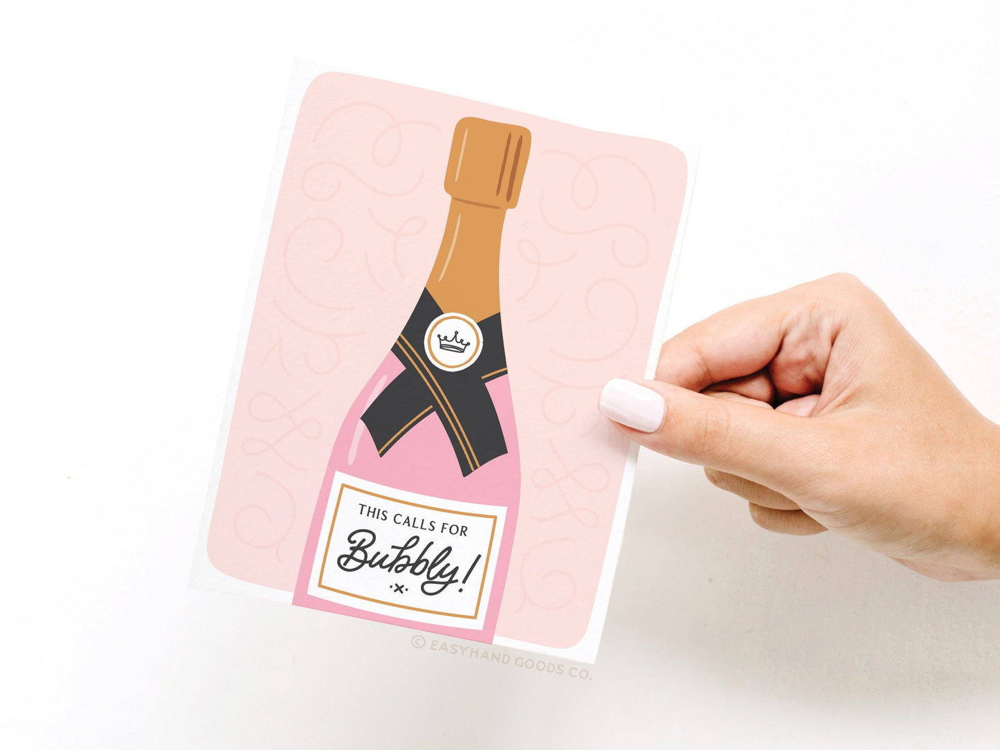This Calls for Bubbly Greeting Card