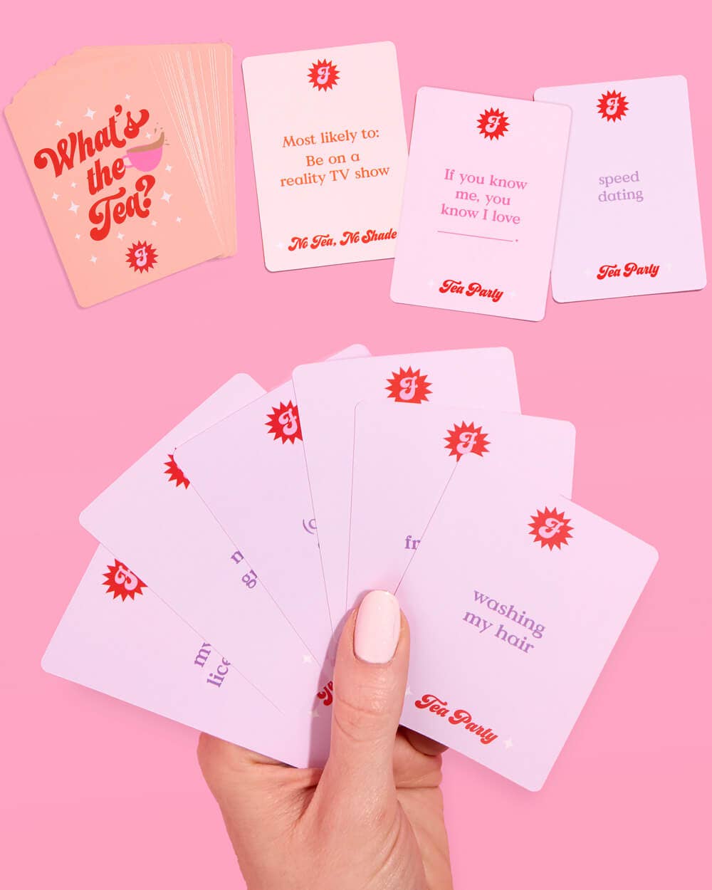 What’s the Tea? Card Game | Bachelorette Party, Girls Night