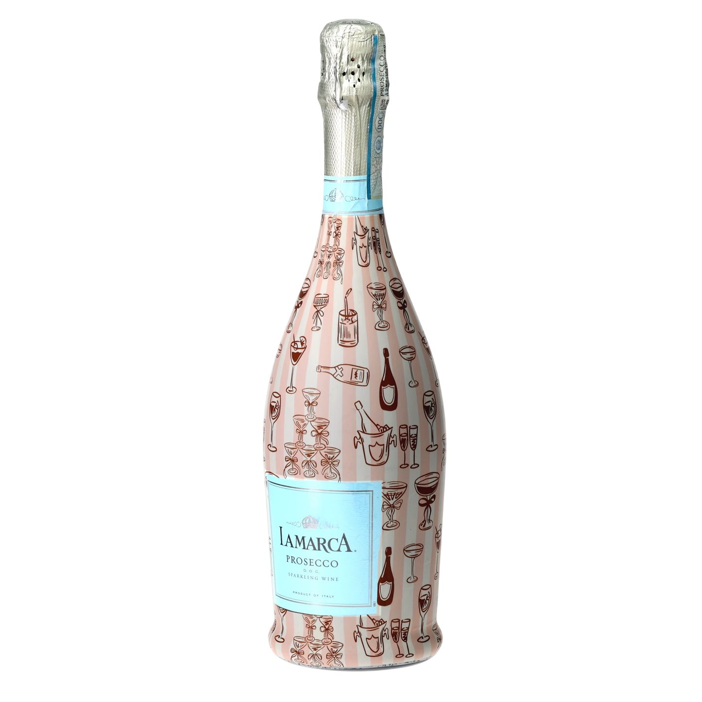 Toast & Bubbles Prosecco Bottle Wrap