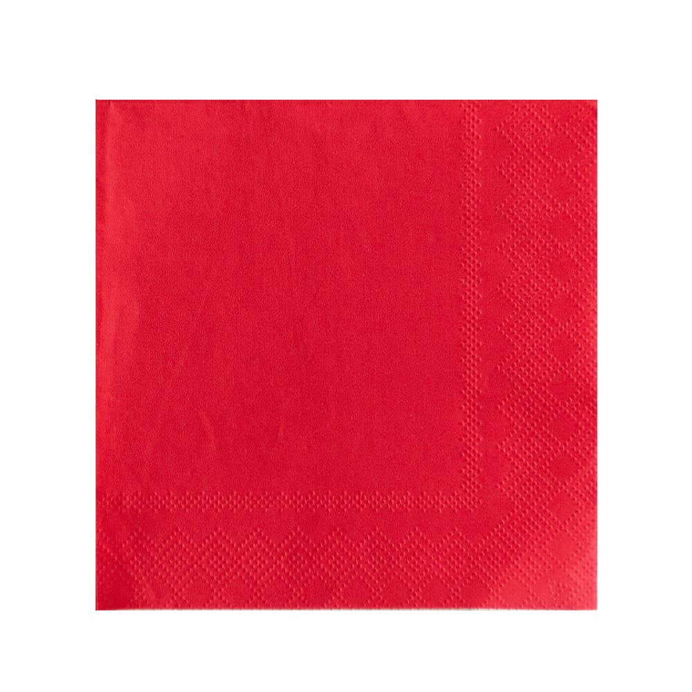 Shades Large Napkins - 16 Pk. 23 Color Options: Cherry