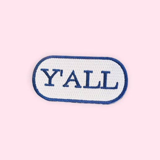 Y’all Blue patch, western, men’s patch, southern patch