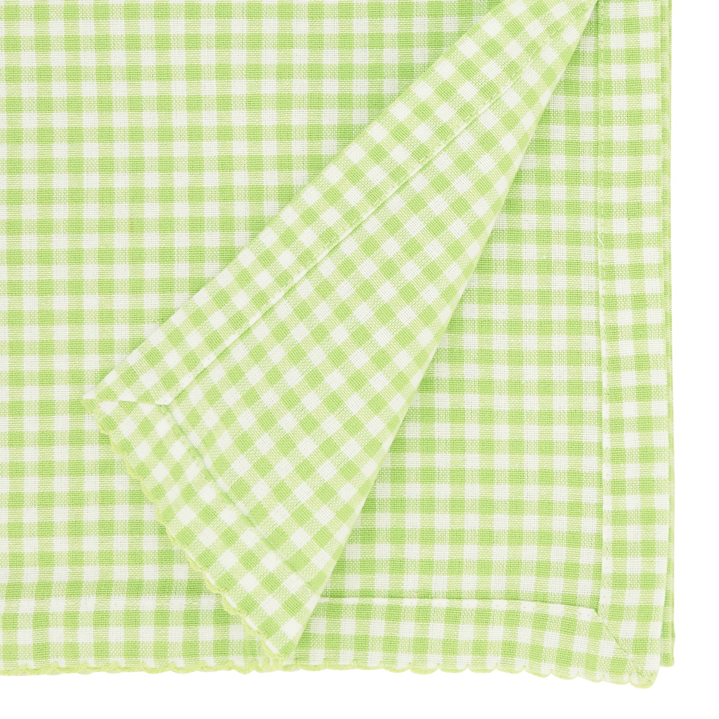 Traditional Gingham Table Runner: Yellow / 16"x72"