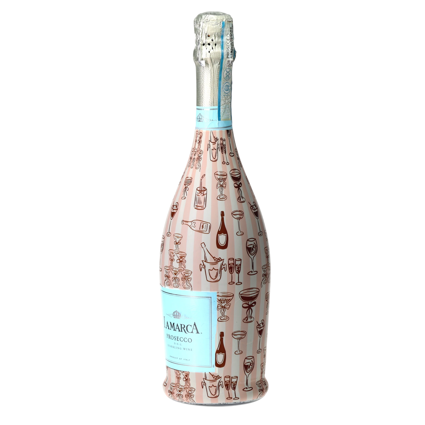 Toast & Bubbles Prosecco Bottle Wrap