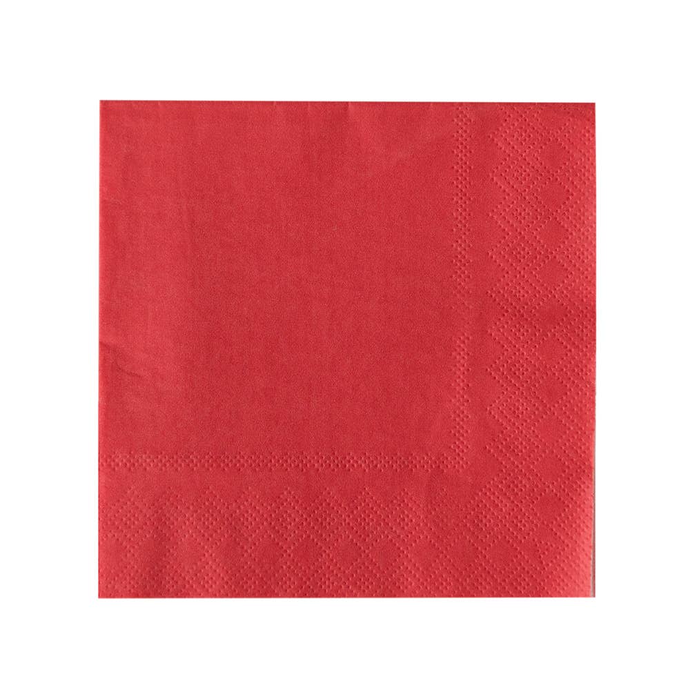 Shades Large Napkins - 16 Pk. 23 Color Options: Cherry