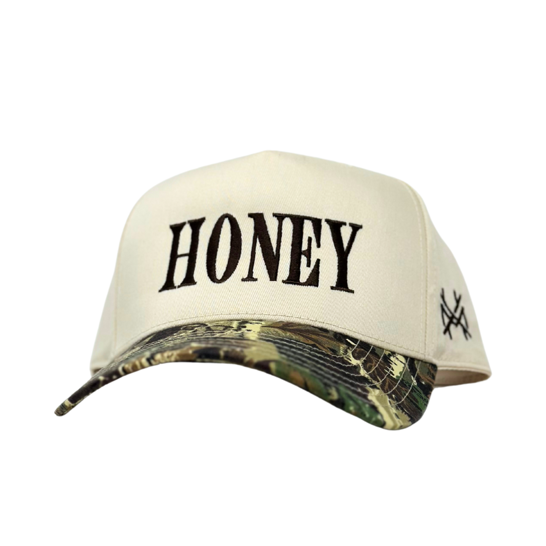 MHC HONEY Trucker Hat: Otto Dark Green/ Natural