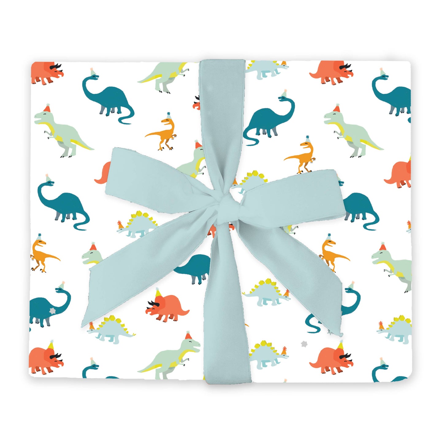 Party Dinosaurs Wrapping Paper Continuous Roll