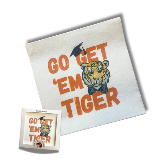 Tiger Graduation Napkins