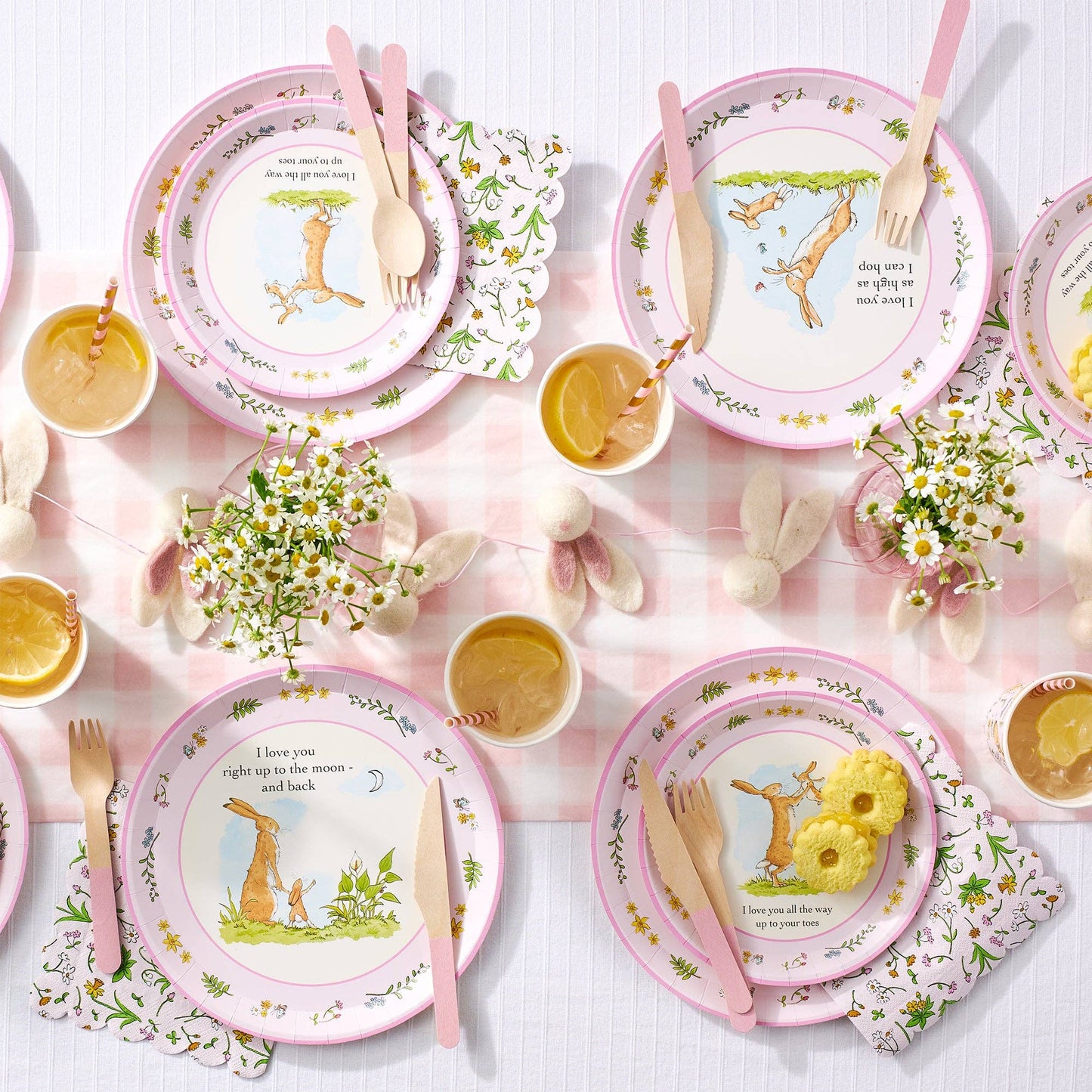 Guess How Much I Love You Pink Large Plates (10 Per Pack)