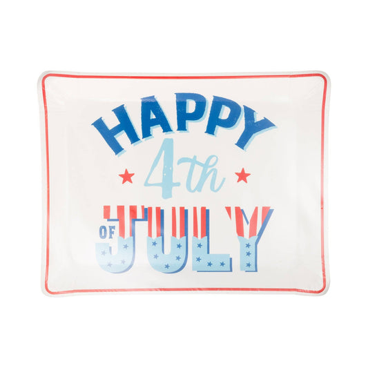 PLPL1086 - Happy Fourth Plate (8 ct)