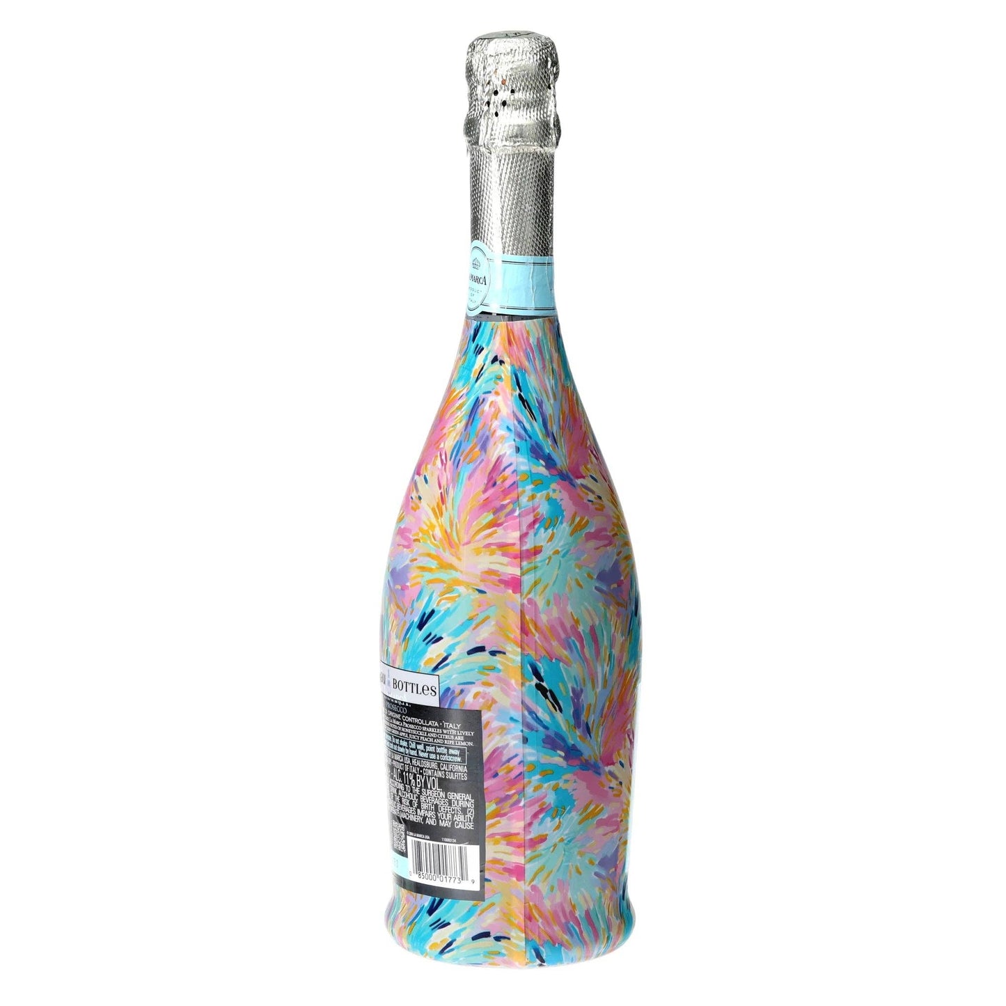 Pastel Celebration Prosecco Bottle Wrap