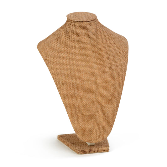 Natural Jute Neck Form: Large