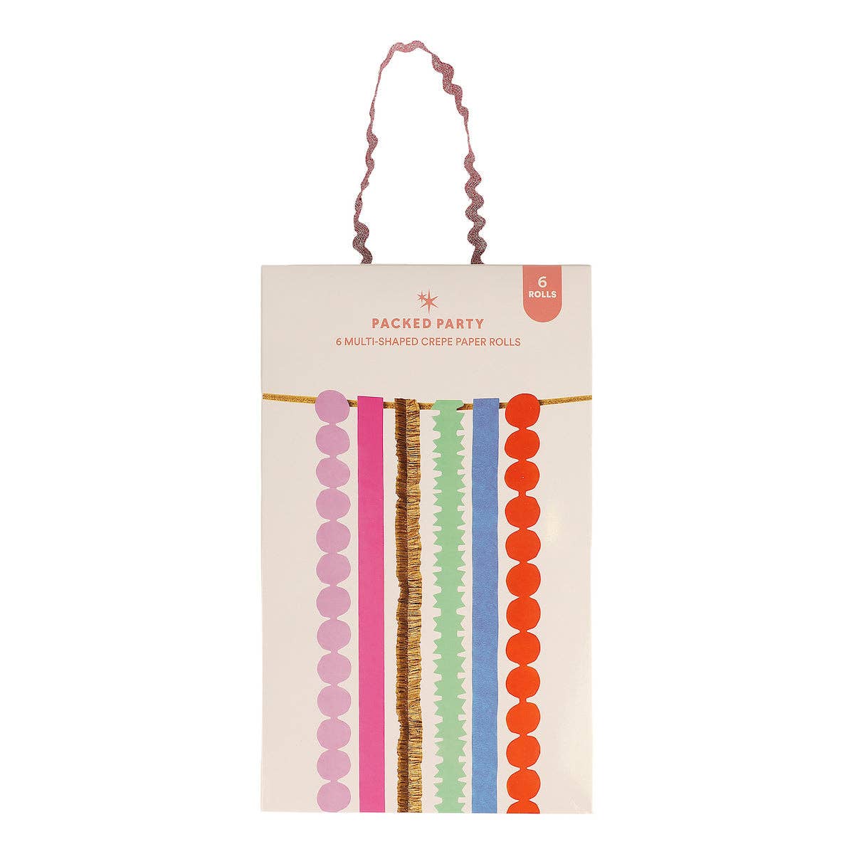 Multicolor Party Streamer Set