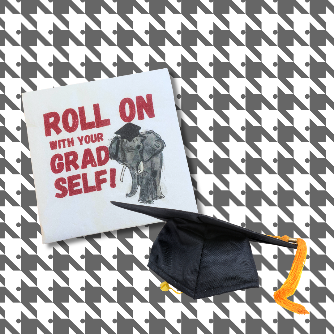Roll on with Your Grad Self Graduation Napkins