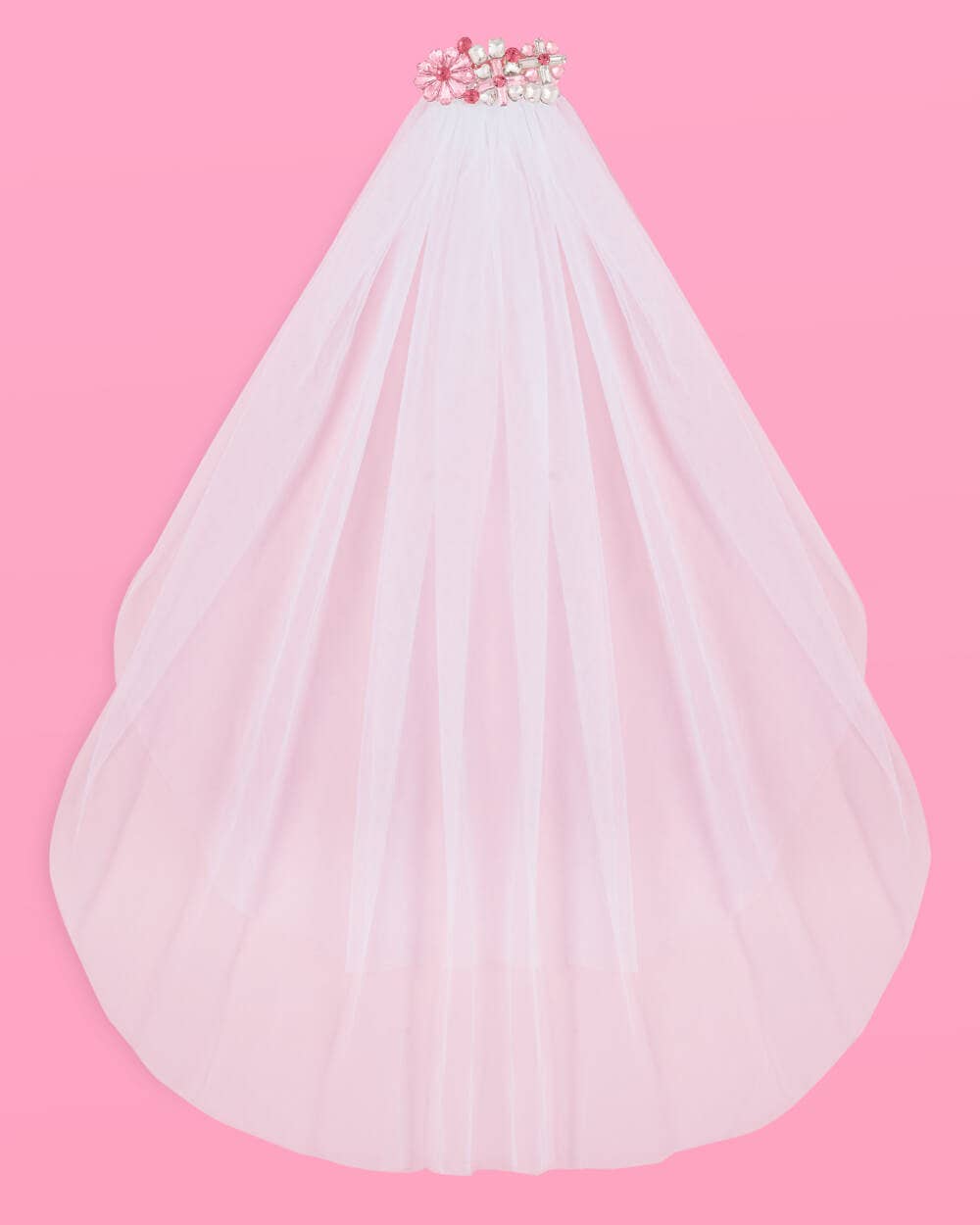Bride Veil, Bachelorette Party Decor, Bridal Shower Gift
